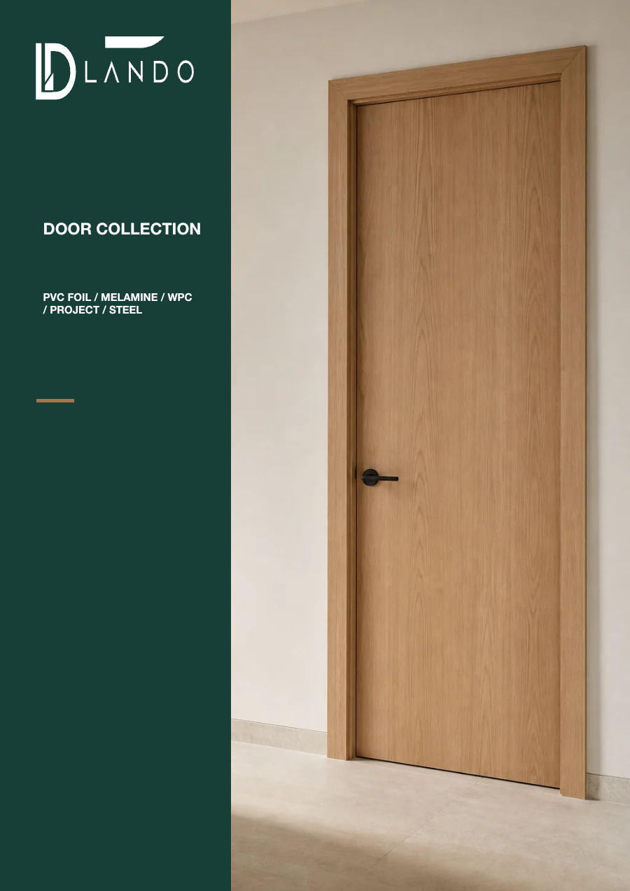 LANDO Door Collection 2026 catalog cover