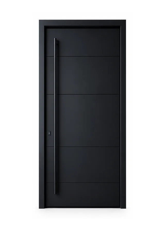 HPL-faced project door with vision panel