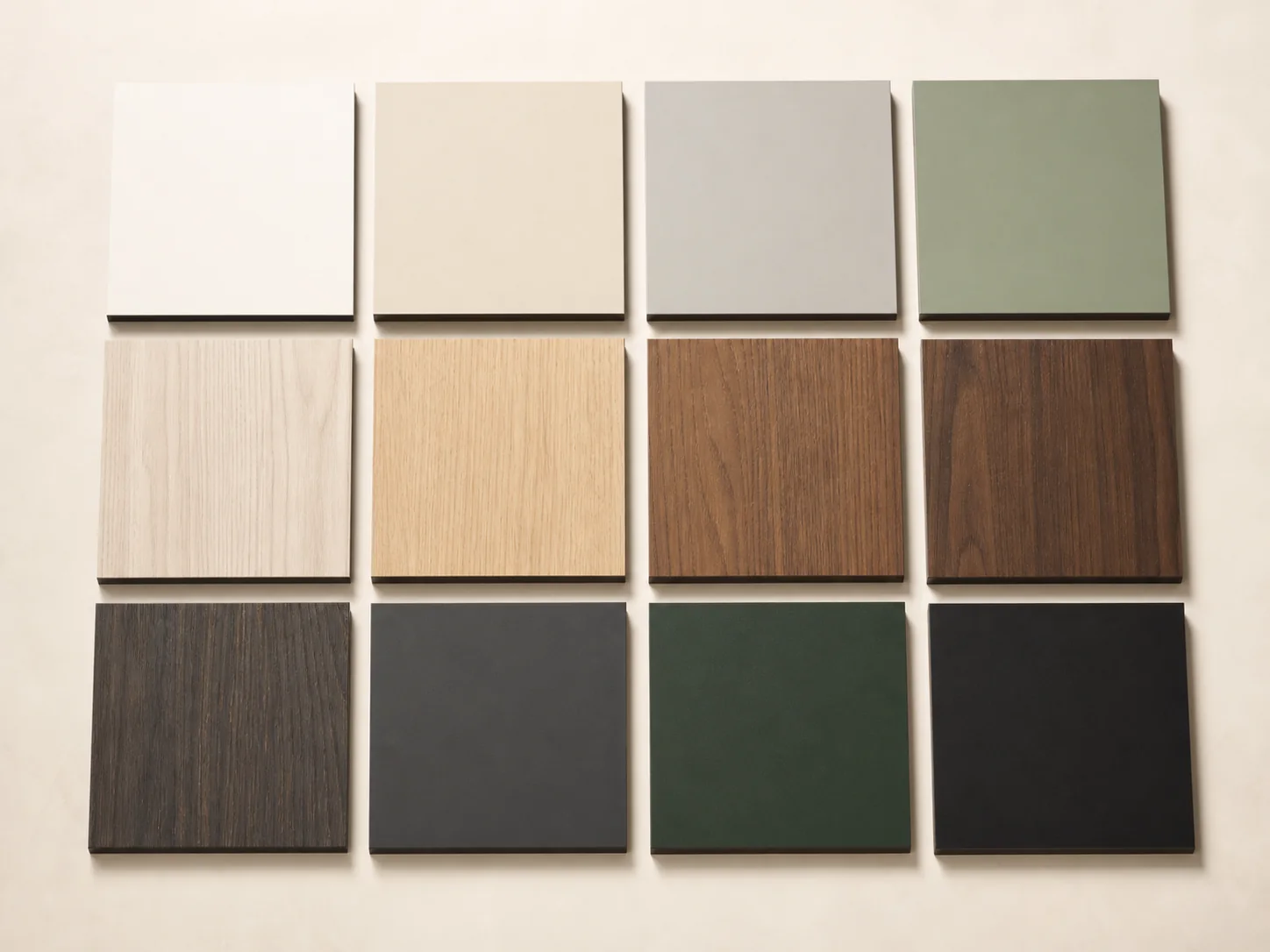 HPL and CPL door surface samples