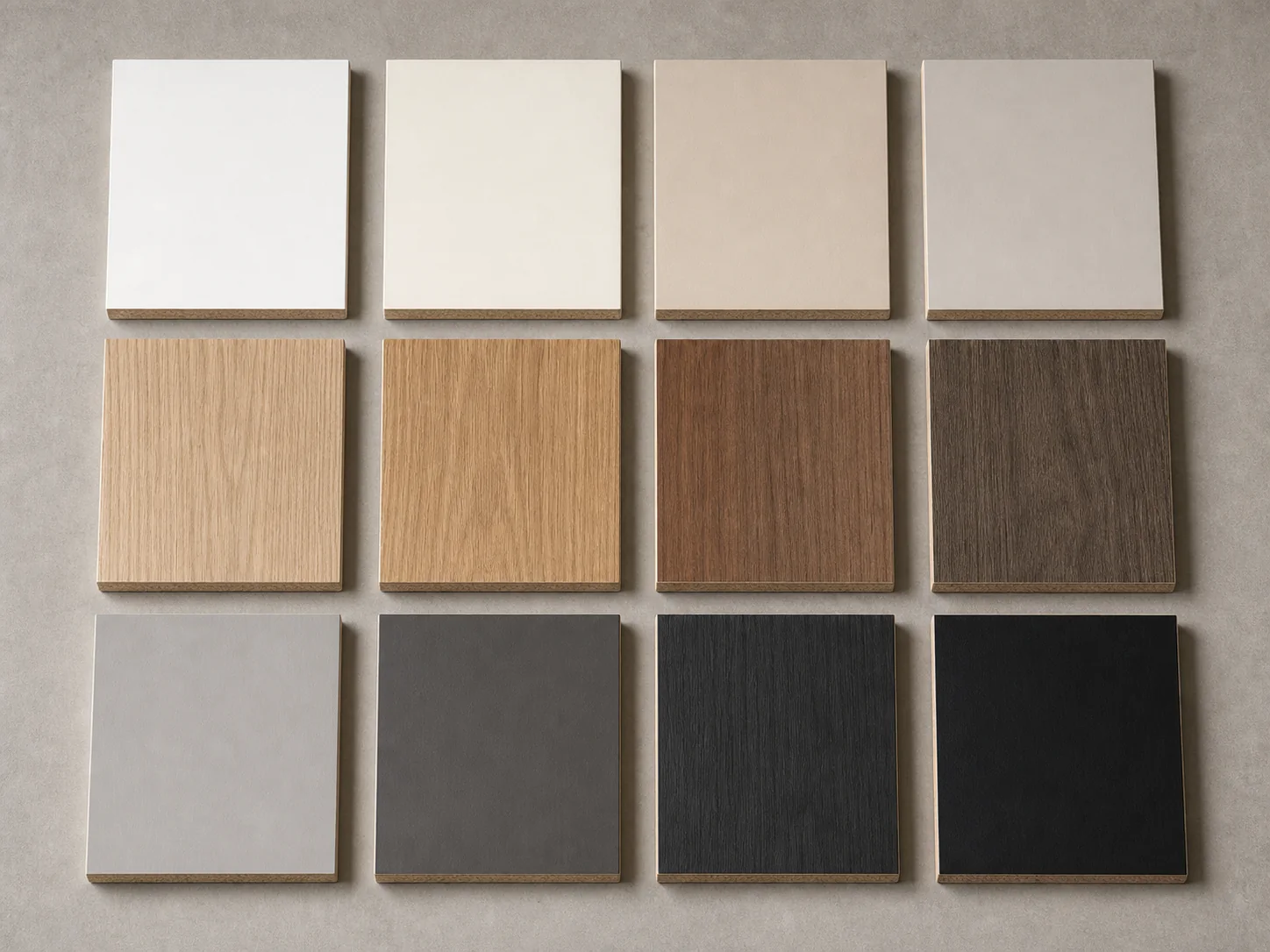 Melamine surface sample details